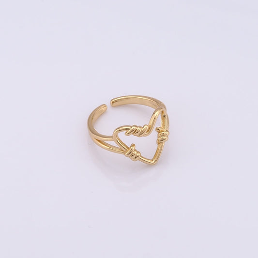 Estele Gold Plated Heart