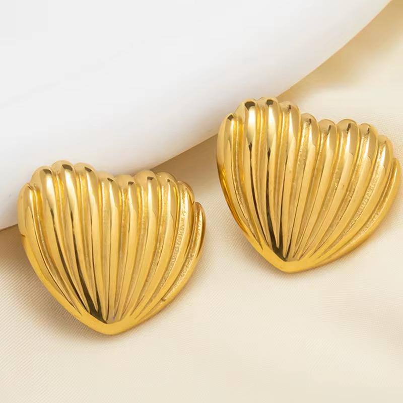 Heart Stud Earring