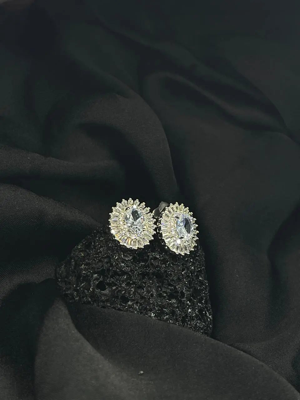 New Trendy Marquise Zircon Stud Studs Gleamora 